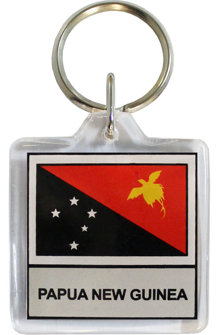 Primary image for Papua New Guinea Keyring