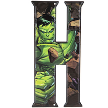 Hulk Superhero Letter H Metal Sign Home Decoration Wall Decor Man Cave - £12.57 GBP