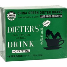 Uncle Lee'S Tea Dieters Tea For Wt Loss 18 Bag - $7.42