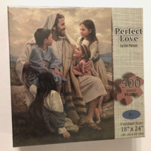 HAVENLIGHT Jesus Christ Perfect Love 500 Piece Puzzle Del Parson2020  New - £14.33 GBP