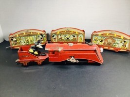 Original 1935 Lionel Mickey Mouse Disney Circus Train Set with Tracks + Stoker - £819.53 GBP