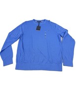 Tommy Hilfiger Men&#39;s Essential Solid Crew Neck Sweater Cobalt Blue-2XL - $800.82 MXN