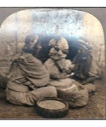 Woman Grinding Wheat Jerusalem Palestine Stereoview Photograph 1906 Keys... - $14.80