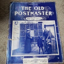 Antique Vintage 1901 Sheet Music The Old Postmaster Farmer Scott Stern Publish - £21.25 GBP