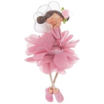 Spring Pink Fairy Shelf Sitter Easter Tier Tray Figurine Tabletop Decor - £12.85 GBP