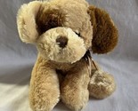 Best Made Puppy Dog Plush Tan Brown Spots Stuffed Lovey soft friend pet - £21.71 GBP