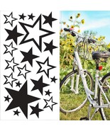 set of 22 stars fun decorative stickers for bicycle, bike decal - $14.37 CAD