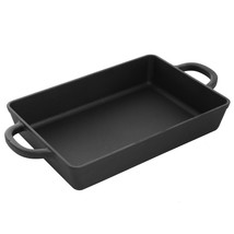 Crock Pot Artisan 13 in. Preseasoned Cast Iron Lasagna Pan - $64.36