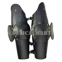 Nauticalmart Soldier 3/4 Leather Arm Armour Black One Size - £137.26 GBP