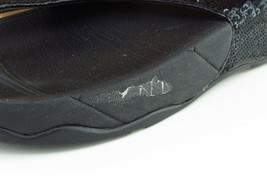 FitFlop Sz 39 M Black Flip Flop Fabric Women Sandals - £15.53 GBP