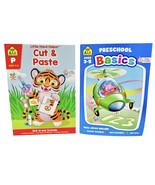 School Zone Set Of 2 Preschool Readiness Activity Workbooks Homeschool B... - $151.34 MXN