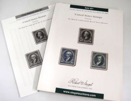 Siegel Stamp Auction Catalog Larkin &amp; Tess Collections 2000 w Prices Rea... - $14.10