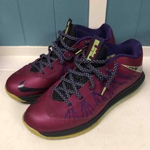 Nike LeBron X Low LeBroncurial Trainers 579765-601 Purple mens UK 9.5, US 10.5 - £92.10 GBP