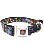 Buckle Down DC HARLEY QUINN Comic Strip Small 9&quot; - 15&quot; Neck Dog Collar - $34.33 CAD