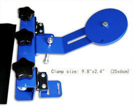 US Stock 1PC 9.8&quot;x2.4&quot; Screen Printing Hinge Clamp for Silk Screen Print Machine - £41.47 GBP