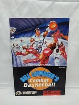 Super Nintendo Bill Lambeers Combat Basketball Manual Only - €7,61 EUR