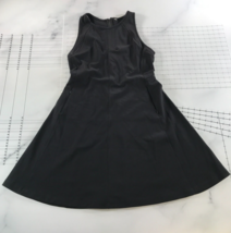 Lululemon Tank Dress Womens 12 Medium Black Pockets Zip Up Back Stitch A... - $41.82