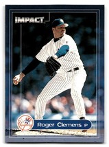 2000 Fleer Impact #86 Roger Clemens - £1.32 GBP