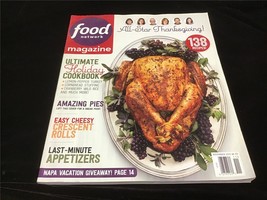 Food Network Magazine November 2015 Ultimate Holiday Cookbook 138 Recipes - £11.05 GBP