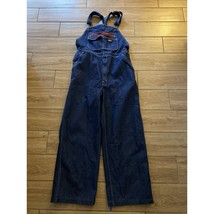 Dickies Dungarees Medium Regular Bib Overalls Denim Workwear Carpenter - $745.20 MXN
