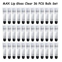 Max Cherimoya Lip Polish Lip Gloss Lip Moisturizing Clear Bulk 36 PCS - £23.65 GBP