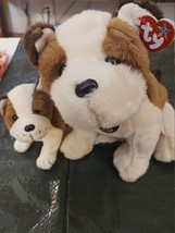 Ty Beanie Babies and Buddies Top Dog and Huggins 2 piece dog set - £39.92 GBP