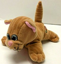 Pound Puppies Purries Light Brown With Stripes Plush Tonka Kitty Cat Figure - $21.78