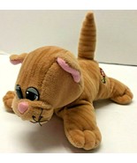 Pound Puppies Purries Light Brown With Stripes Plush Tonka Kitty Cat Figure - £17.05 GBP