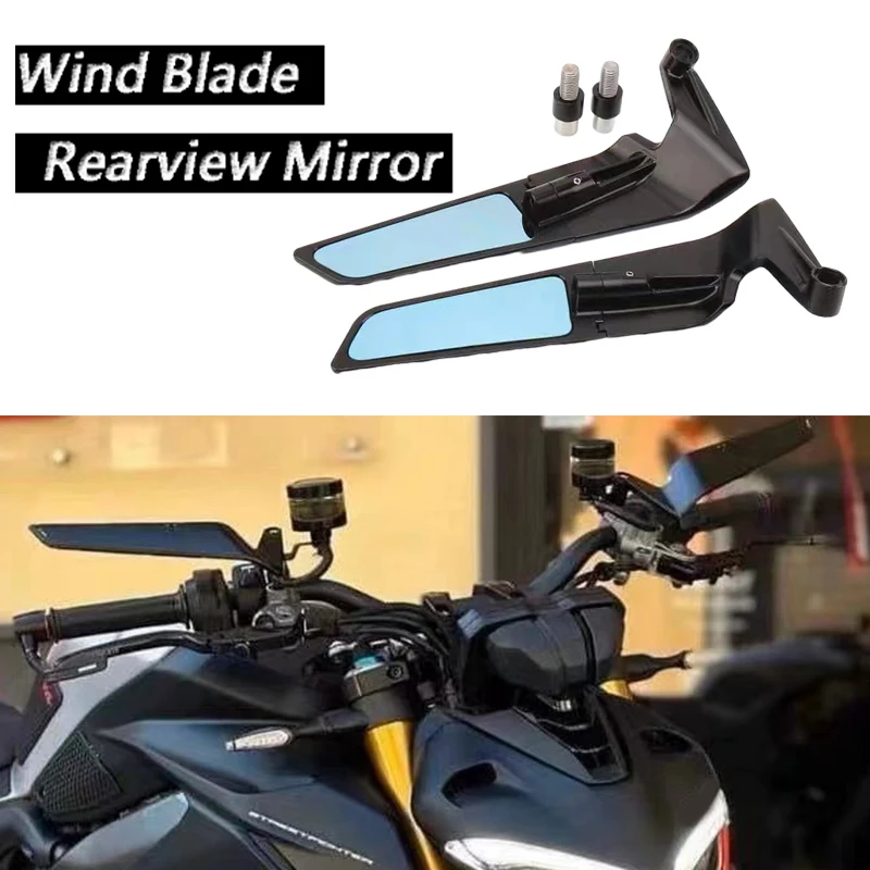 NEW Rear View Mirrors Motorcycle Rearview Side Mirrors For 1290 Super Duke R - £43.38 GBP