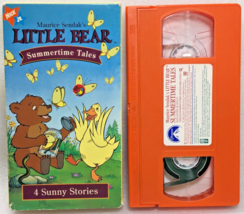 Little Bear Summertime Tales 4 Sunny Stories (VHS, 1999, Nick Jr, Paramo... - £8.64 GBP