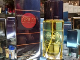 Opium Pour Homme Cologne Ysl 3.3 Oz 100 Ml Edt Eau De Toilette Spray Sealed Box - £108.72 GBP