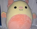 Squishmallows Meghan the Cream Fruit Bat with Fuzzy Peach Tummy 16&quot; NWT - $46.41