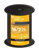 Woods Southwire 55681821 25-Feet 16-Gauge 2 Conductor 16/2 Type SPT-2 Lamp - $25.18