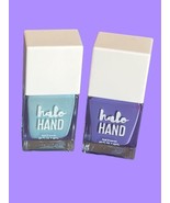 Halo Hand Nontoxic Nail Polish 2 Pack Blue/Purple NIB - $14.84