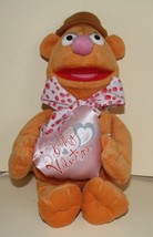 Disney Just Play The Muppets Be My Valentine Fozzie Plush - $10.00