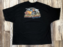 Harley-Davidson T-Shirt Black Harley Haven Virginia Beach Fighter Girl -... - £27.25 GBP