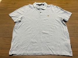 Ted Baker Men’s Light Blue Short-Sleeve Polo Shirt - Size 6 or 2XL - $17.99