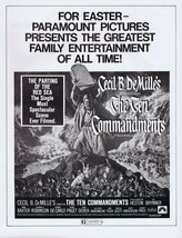 Ten Commandments 1972 ORIGINAL Vintage 9x12 Industry Ad Charlton Heston - £31.02 GBP