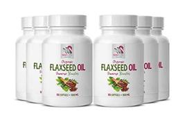 Flaxseed Oil Omega 3 - Flaxseed Oil Organic 1000mg - Reduce Menopausal S... - $85.09