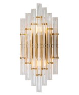 New in Box Liang &amp; Eimil Drop Faceted Glass Rods Wall Lamp - $677.05 CAD