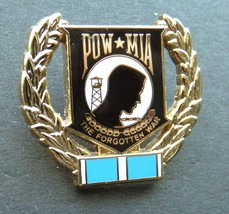 Korea Kor EAN War Veteran Pow Mia Wreath Lapel Pin Badge 1 Inch - £4.43 GBP