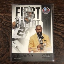 Charles Woodson 2022 Score First Ballot HOF Insert #FB-CW Raiders Packers - £0.74 GBP