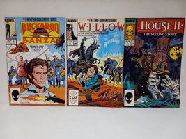WILLOW, BUCKAROO BANZAI &amp; HOUSE II: MARVEL MOVIE ADAPTATIONS - FREE SHIP... - $25.00