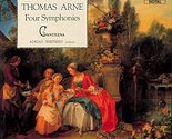 Thomas Arne: Four Symphonies [Audio CD] Thomas Augustine Arne; Adrian Sh... - $14.95