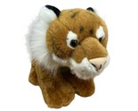 Wild Republic Realistic Plush Tiger Cub 10 inch Super Fluffy Stuffed Cat - £9.09 GBP