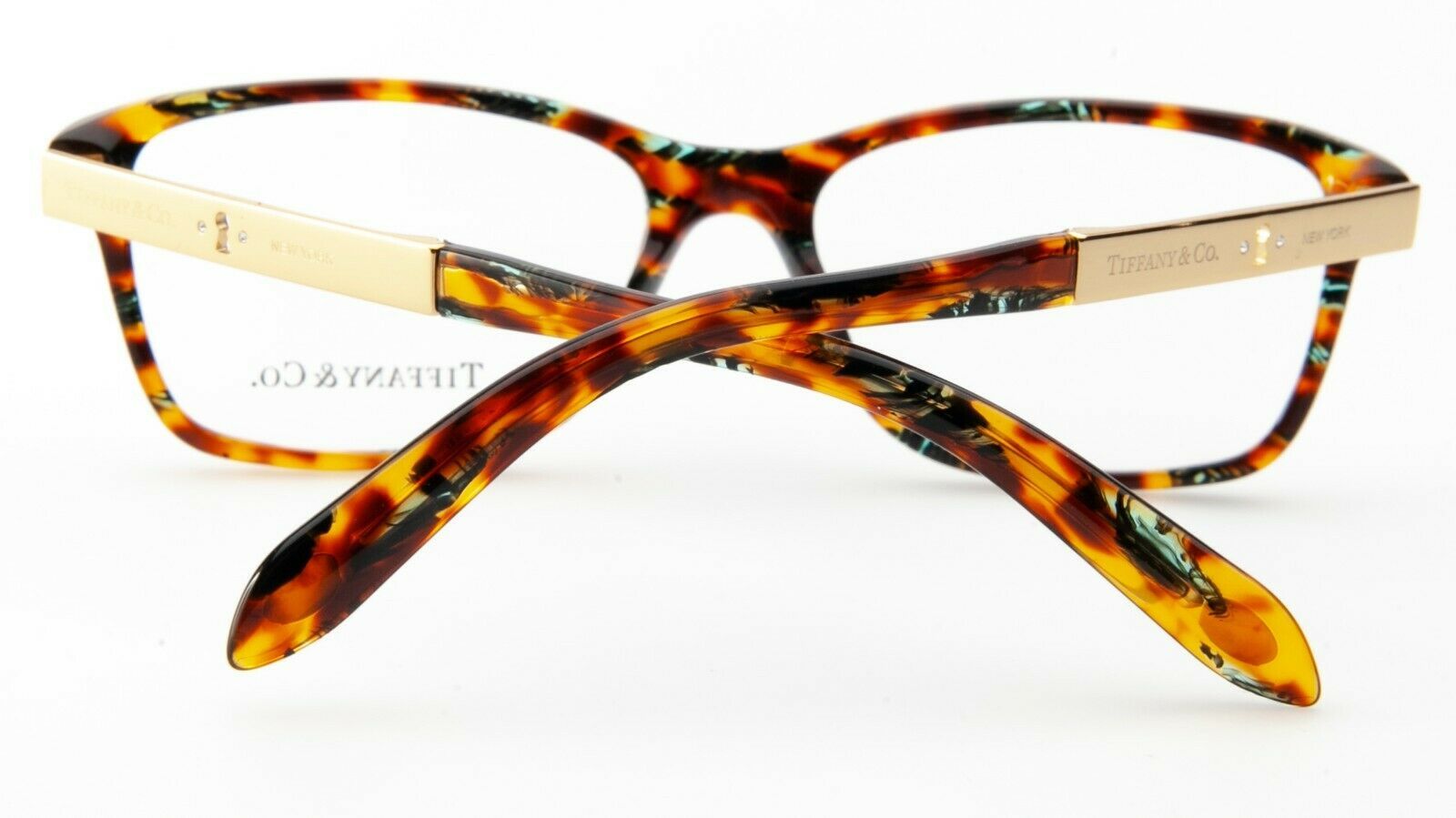 NEW TIFFANY & Co. TF 2072-B 8114 TORTOISE W/ BLUE SPECKS EYEGLASSES 54mm Italy Item image 4