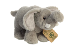 Eco Nation Elephant Plush Stuffed Animal Toy 10.5In - £13.40 GBP