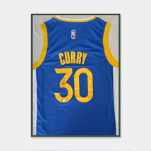 Stephen Curry Hand Signed Framed Golden State Warriors Nike Jersey With COA - £521.26 GBP