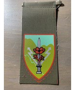 Ejército de Israel FDI Galilea Brigada Batallón de Comunicaciones Hombro... - $150.37 MXN