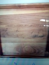 MAGIGO 24 x 24 Inches Extra Large Square Black Walnut Wood Ottoman Tray.... - $85.99